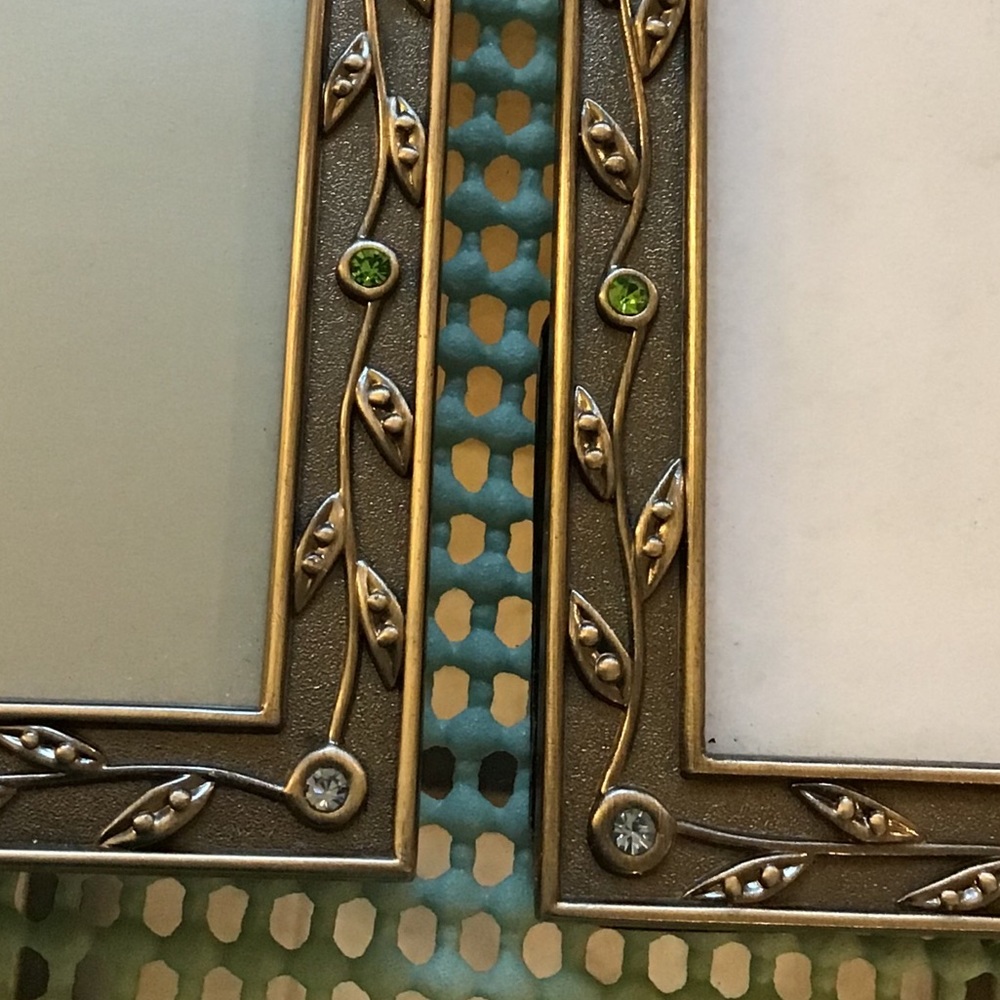 Elsa 2 vintage desk frames with shiny dots